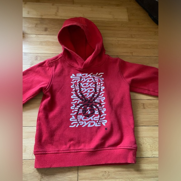 Spyder hooded sweater. Sz toddler 4. GUC. - Picture 3 of 5